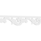 Ekena Millwork Jerome Architectural Grade PVC Running Trim, 8"H x 5/8"P x 48"L RUNP08X0625X48JER - alternate 1